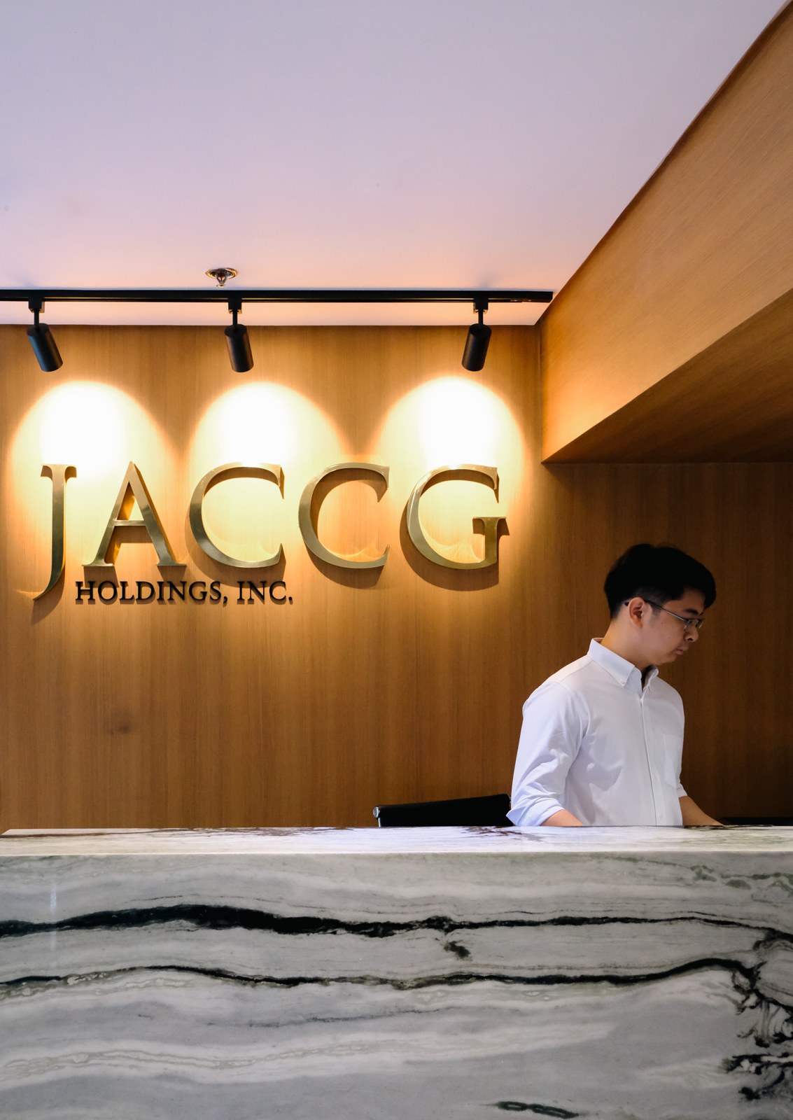 JACCG Holdings office reception
