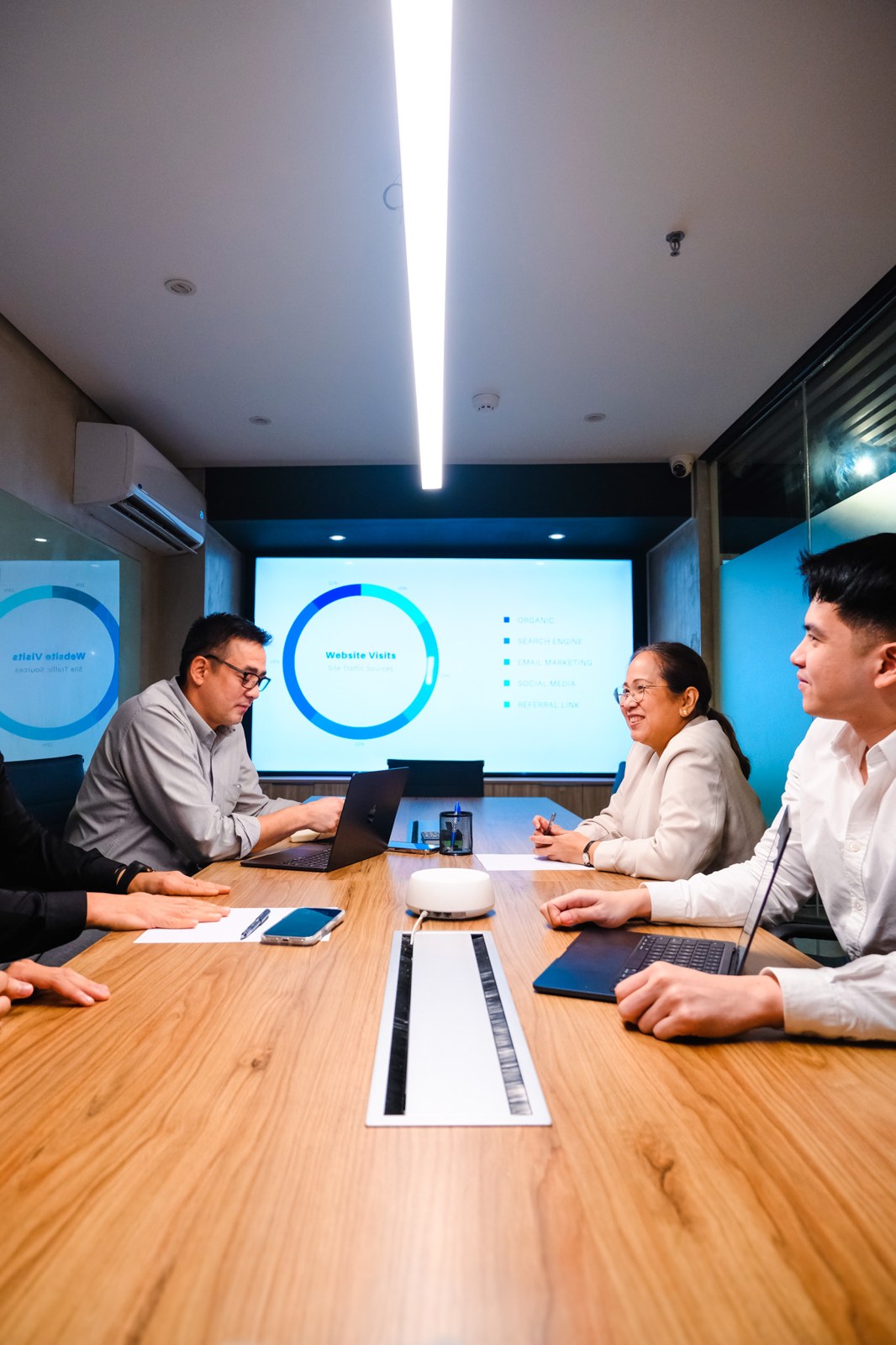 JACCG team in a strategy meeting